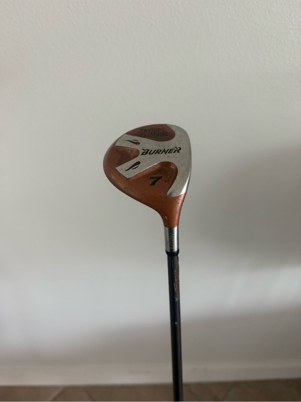 TaylorMade 7 Wood in Copper and Silver Finish